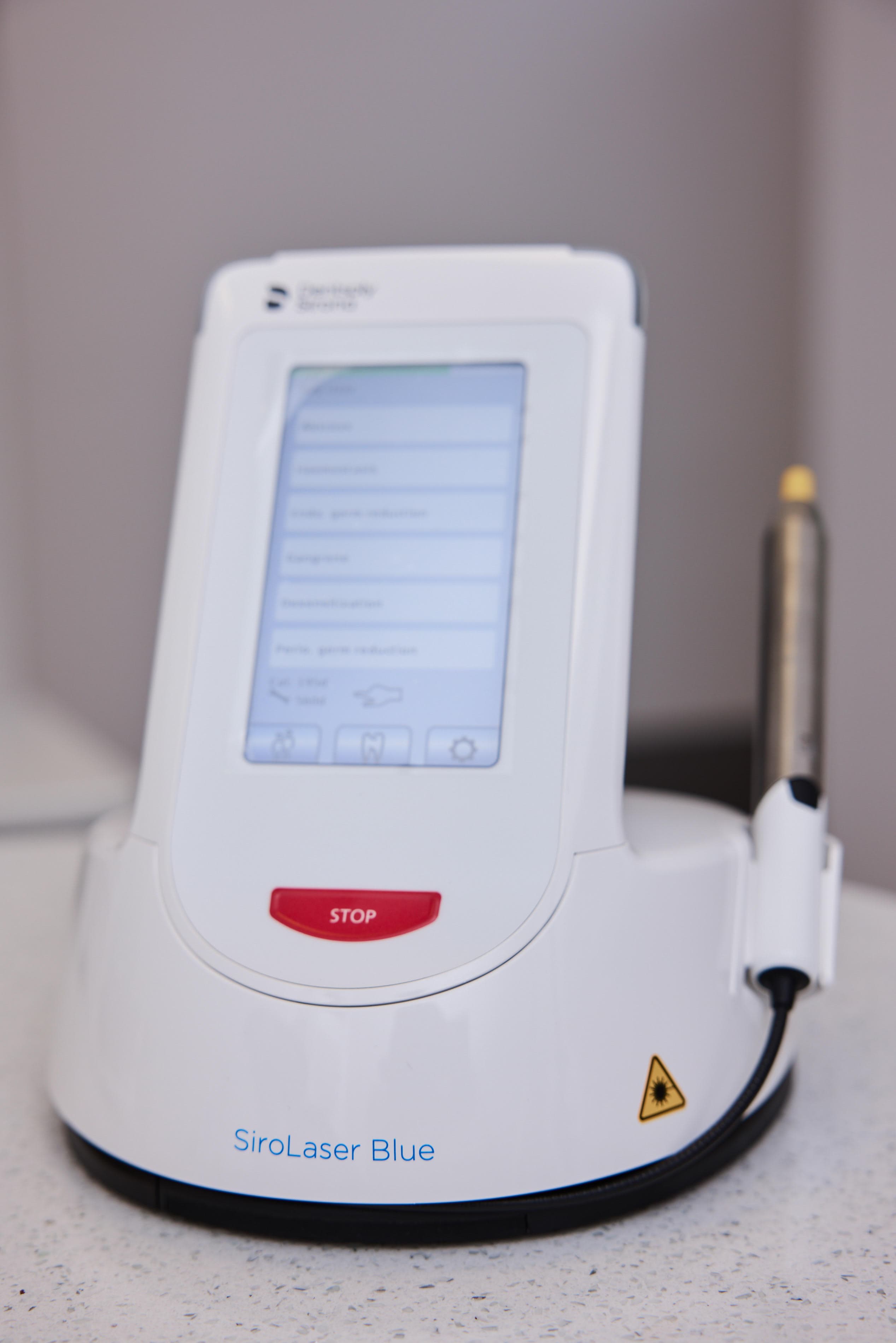 SiroLaser Blue diode dental laser used for periodontal therapy